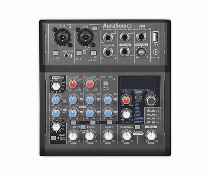AuraSonics K4 компактный микшерный пульт в Чапаевске