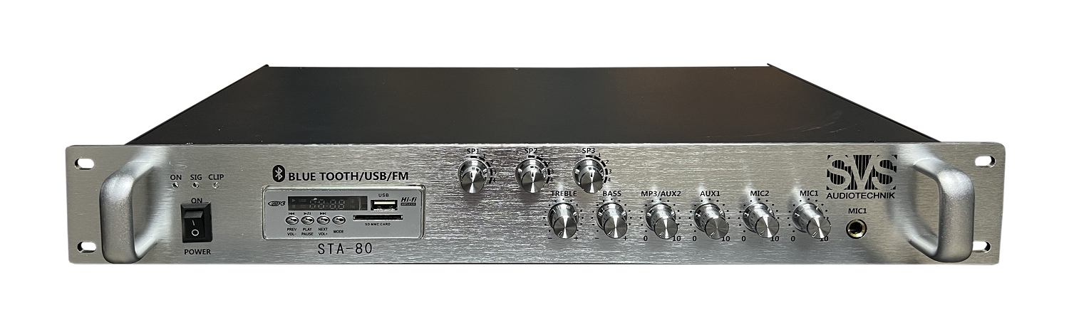 SVS Audiotechnik STA-80 Микшер-усилитель для систем Public Address в Чапаевске
