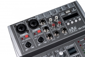 SVS Audiotechnik mixers AM-4 DSP Аналоговый микшерный пульт, 4-канала в Чапаевске